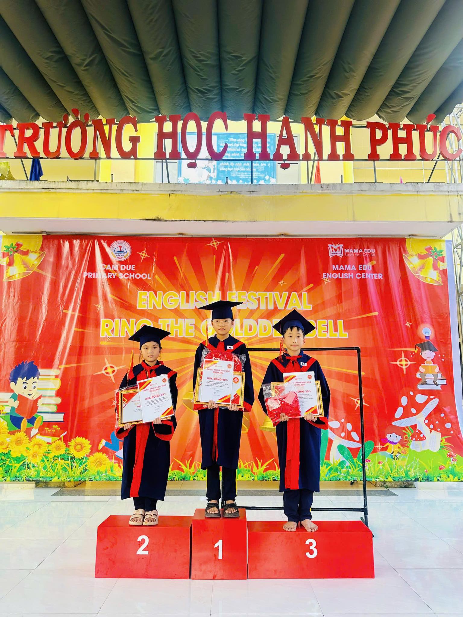 TRƯỜNG TIỂU HỌC CẨM DUỆ TỔ CHỨC GIAO LƯU CLB TIẾNG ANH – RUNG CHUÔNG VÀNG CHÀO ĐÓN NĂM MỚI 2026