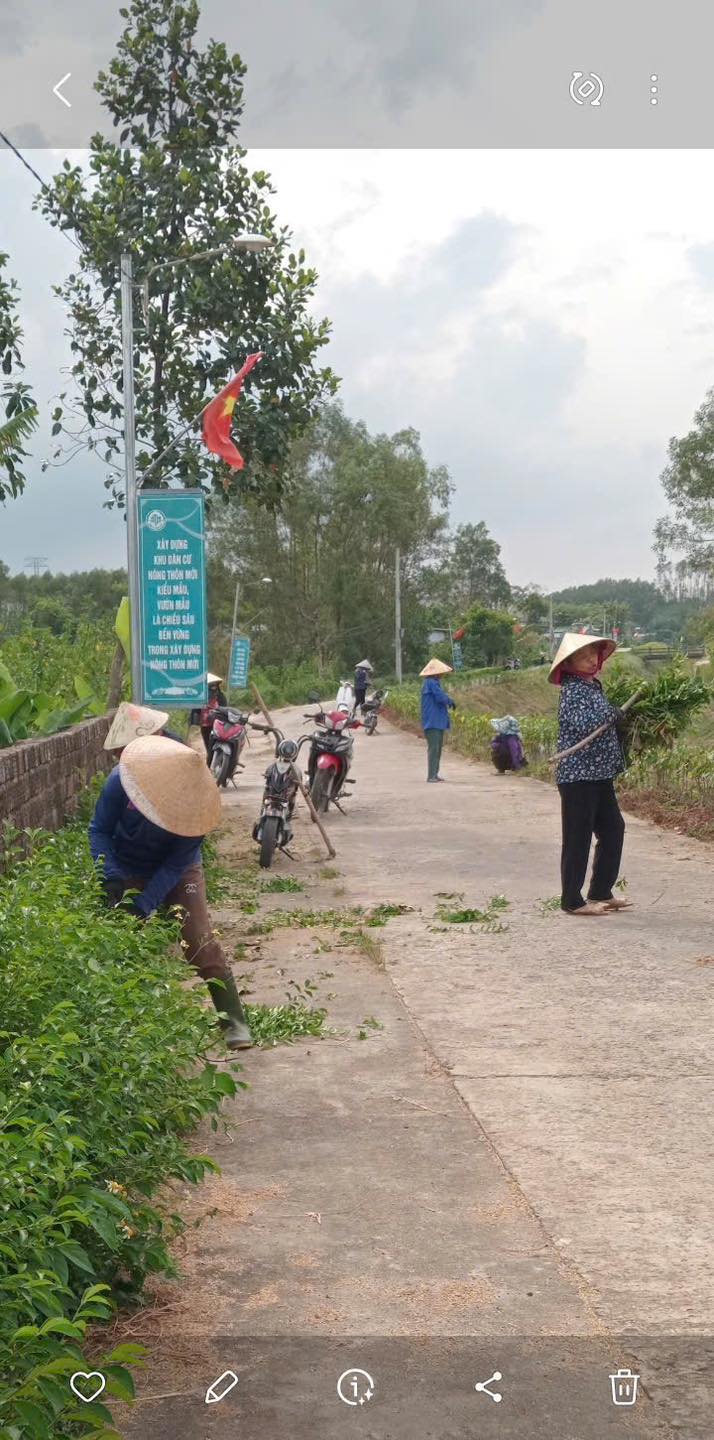 XÃ CẨM DUỆ RA QUÂN THÁNG CAO ĐIỂM XÂY DỰNG NÔNG THÔN MỚI CHÀO MỪNG ĐẠI HỘI ĐẢNG BỘ TỈNH LẦN THỨ XX.
