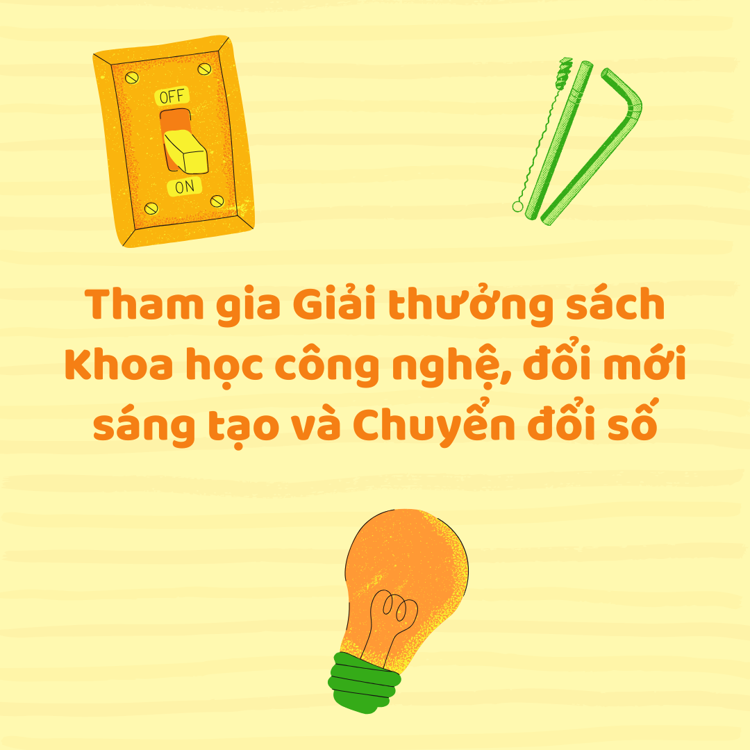 Tham gia Giải thưởng sách Khoa học công nghệ, đổi mới sáng tạo và Chuyển đổi số