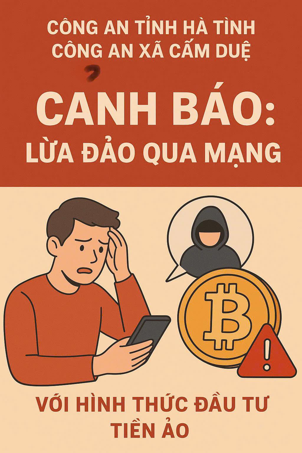 CẢNH BÁO LỪA ĐẢO QUA MẠNG VỚI HÌNH THỨC ĐẦU TƯ TIỀN ẢO