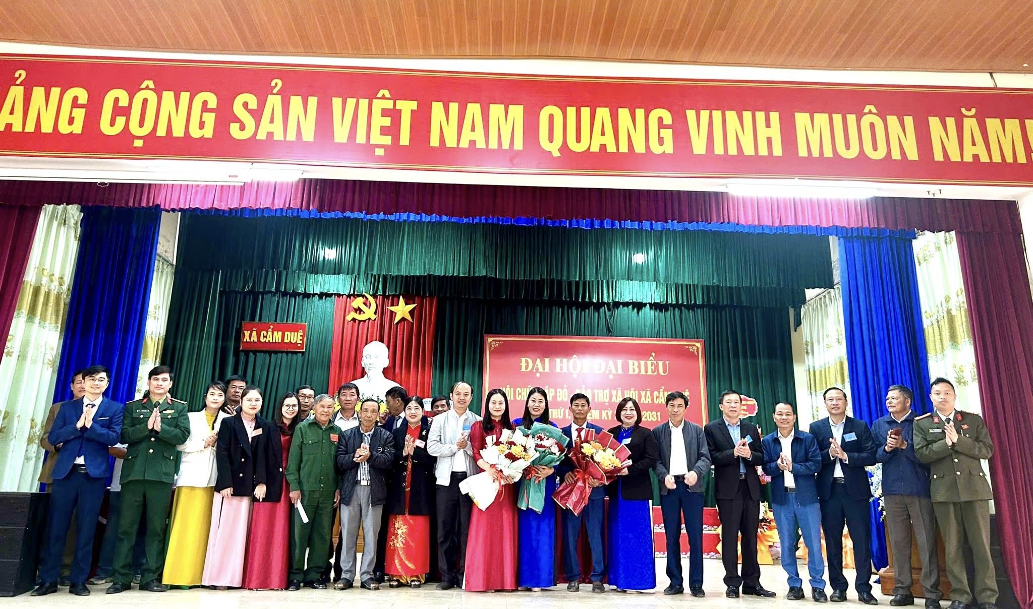 HỘI CHỮ THẬP ĐỎ - BẢO TRỢ XÃ HỘI XÃ CẨM DUỆ TỔ CHỨC THÀNH CÔNG ĐẠI HỘI ĐẠI BIỂU LẦN THỨ I NHIỆM KỲ 2026 – 2031.