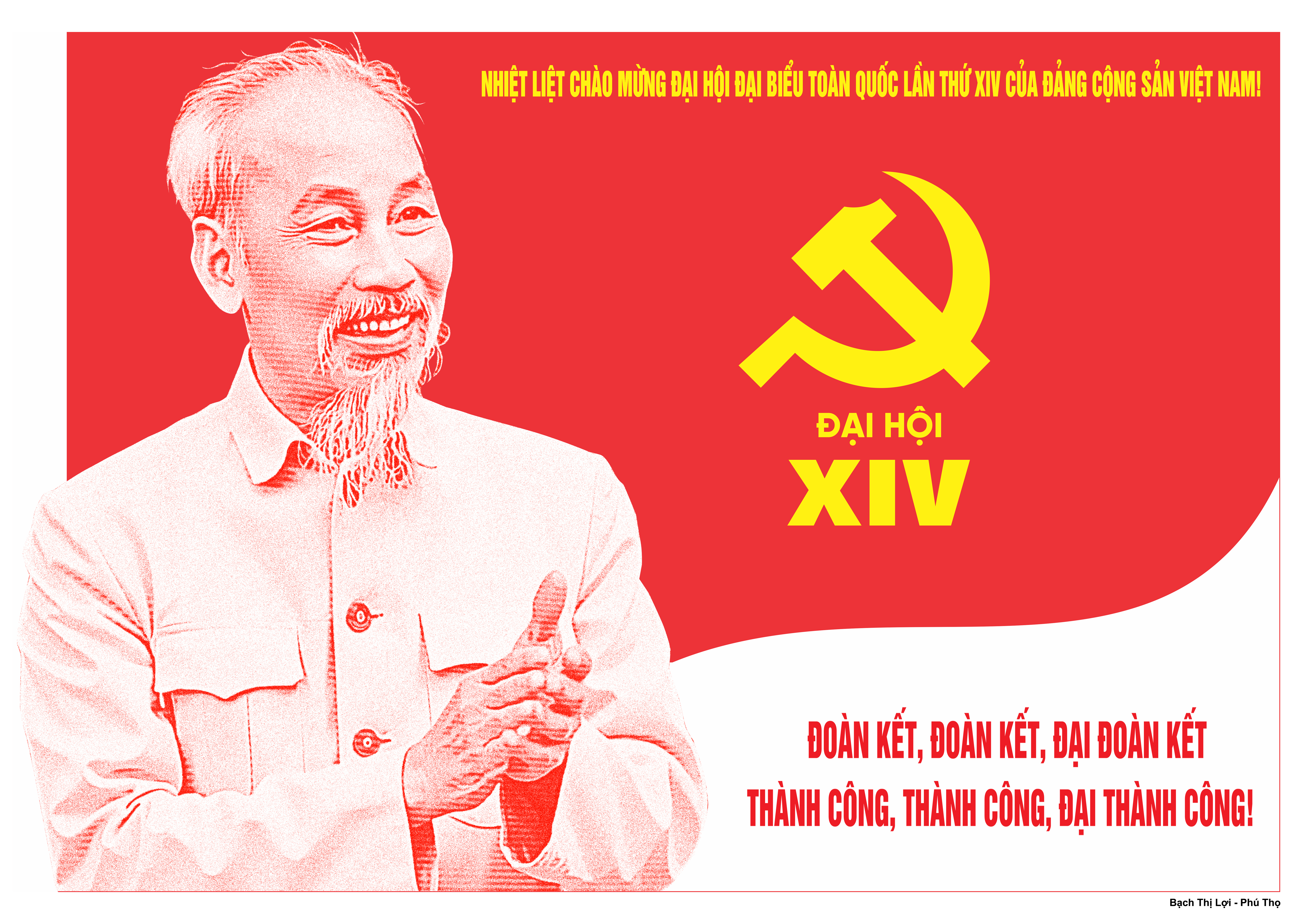CHÀO MỪNG ĐẠI HỘI ĐẠI BIỂU TOÀN QUỐC LẦN THỨ XIV CỦA ĐẢNG CỘNG SẢN VIỆT NAM