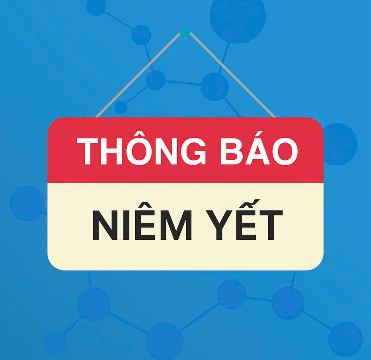 Thông báo niêm yết công khai các trường hợp đề nghị cấp giấy chứng nhận quyền sử dụng đất lần đầu