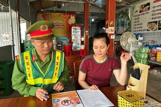 Đã uống rượu bia tuyệt đối không lái xe