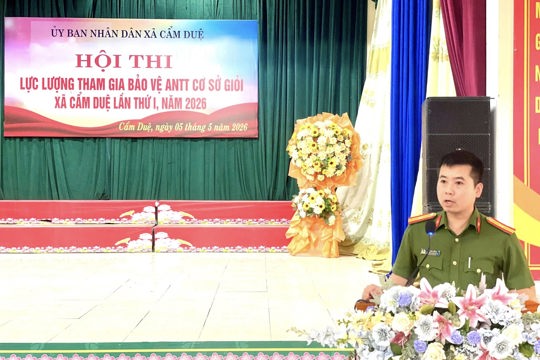 Hội thi “Lực lượng tham gia bảo vệ ANTT ở cơ sở giỏi” lần thứ I, năm 2026