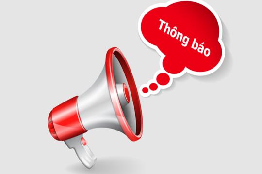 Thông báo phân công lịch trực trong dịp nghỉ lễ Giỗ Tổ Hùng Vương, Ngày Chiến thắng 30/4 và Ngày Quốc tế lao động 01/5/2026 
