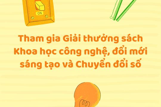 Tham gia Giải thưởng sách Khoa học công nghệ, đổi mới sáng tạo và Chuyển đổi số