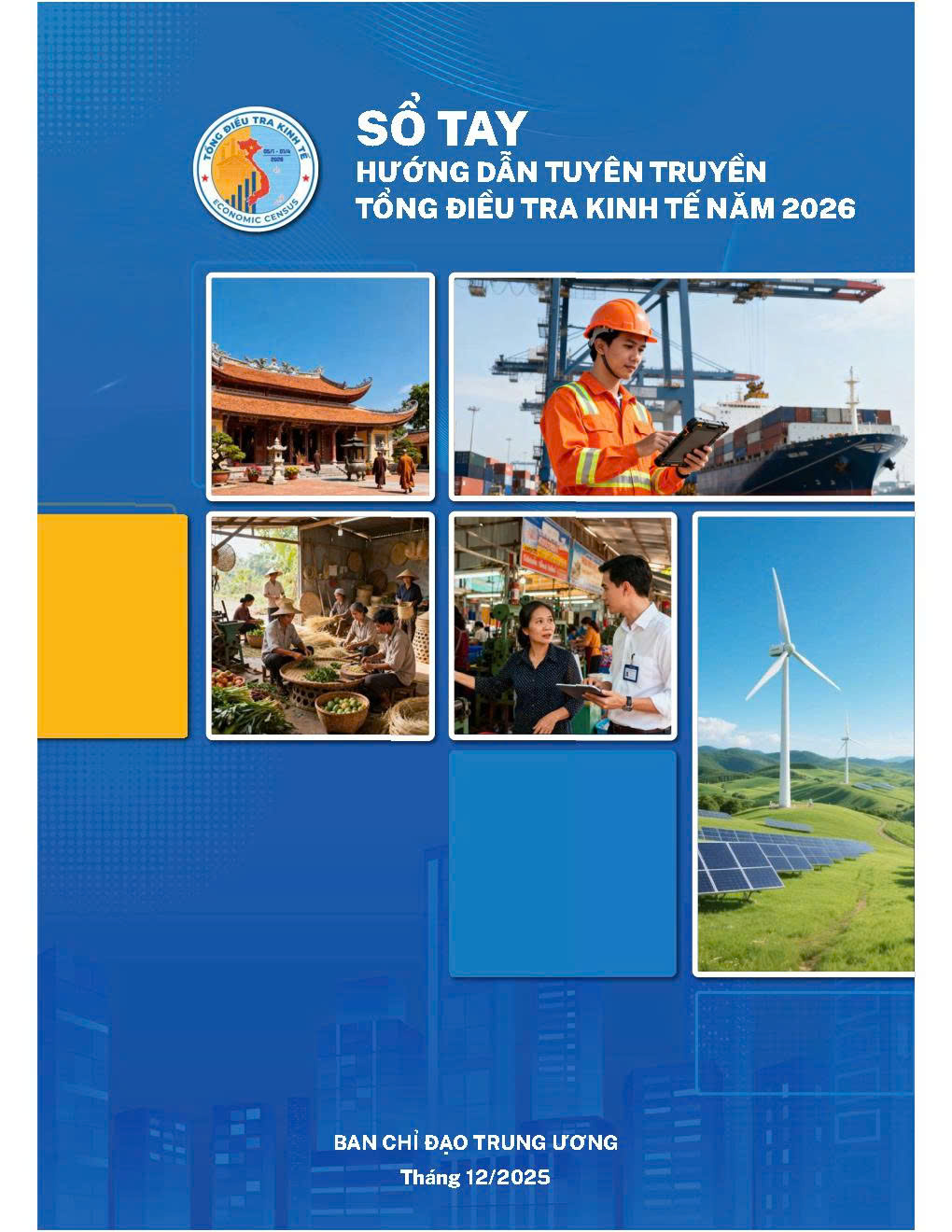 Sổ tay hướng dẫn tuyên truyền Tổng điều tra kinh tế năm 2026 