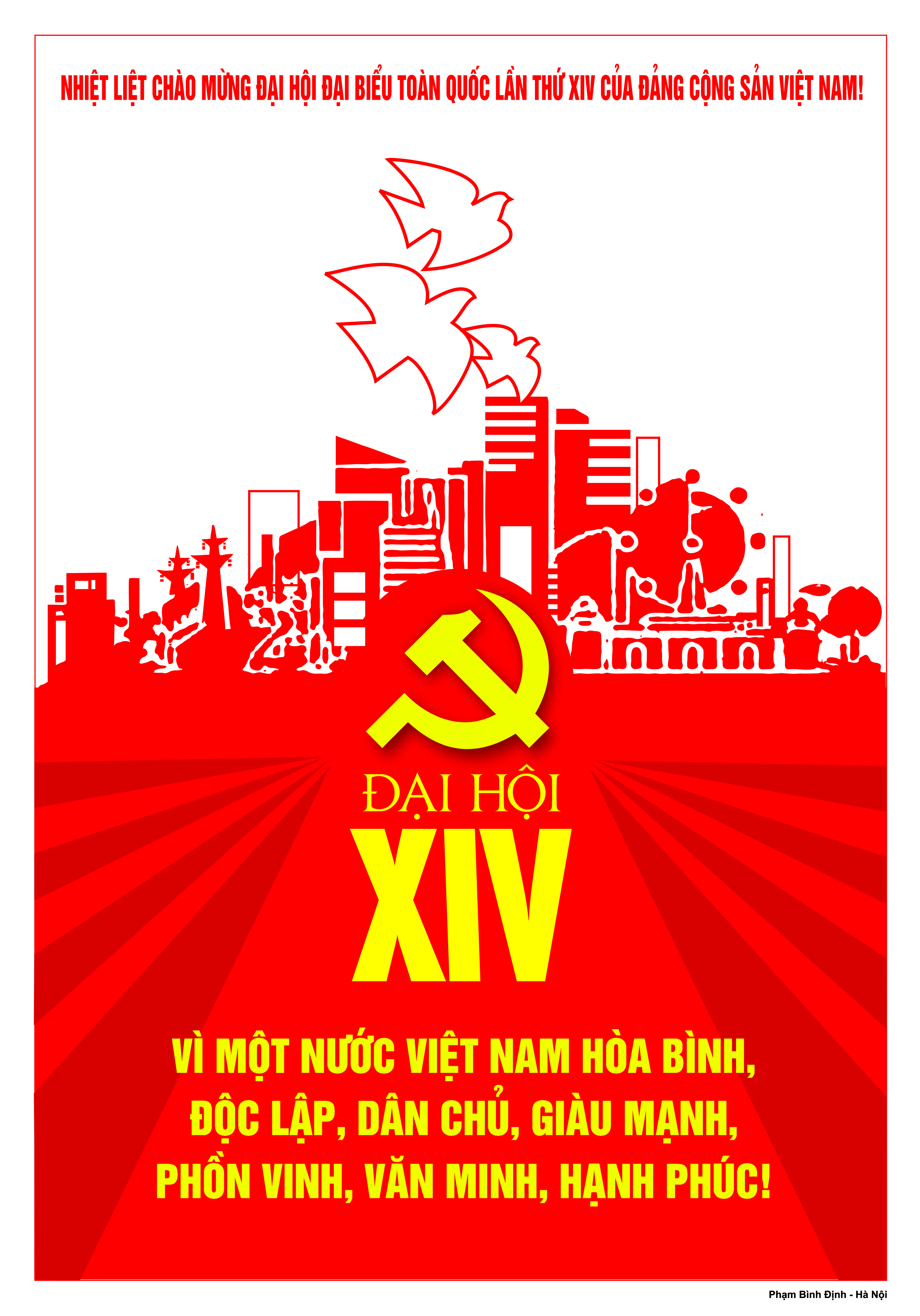 Xã Cẩm Duệ đẩy mạnh công tác tuyên truyền  - Tạo khí thế thi đua sôi nổi hướng tới Đại hội XIV của Đảng và bẩu cử Đại biểu quốc hội và đại biểu HĐND các cấp nhiệm kỳ 2026–2031 